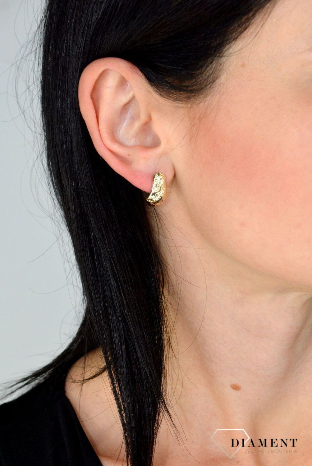 Złote kolczyki zapięcie angielskie 375 KL 5427 375.jpg